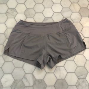 Nike running shorts grey
